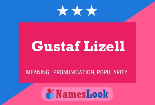 Póster del nombre Gustaf Lizell