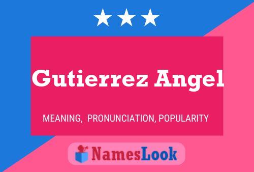 Póster del nombre Gutierrez Angel