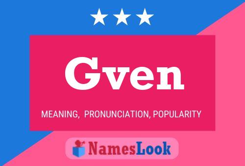 Póster del nombre Gven