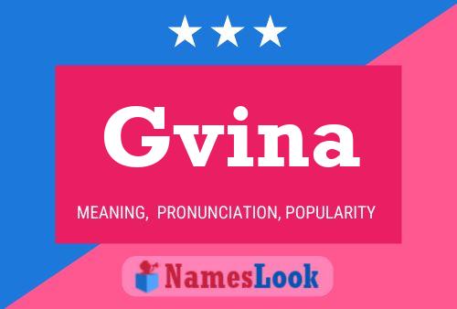 Póster del nombre Gvina