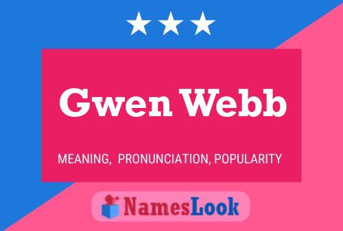 Póster del nombre Gwen Webb