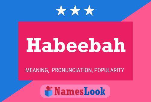 Póster del nombre Habeebah