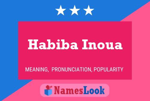 Póster del nombre Habiba Inoua