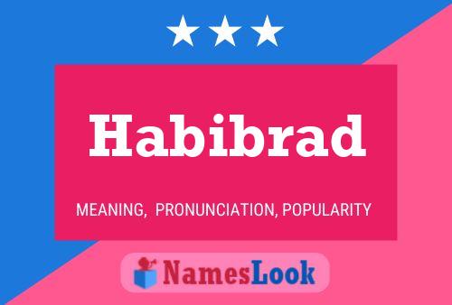 Póster del nombre Habibrad