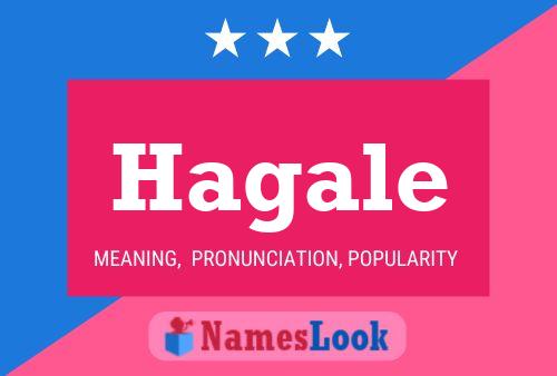 Póster del nombre Hagale