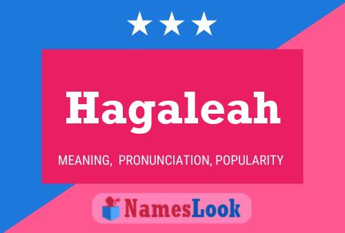 Póster del nombre Hagaleah