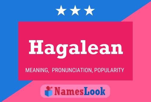 Póster del nombre Hagalean