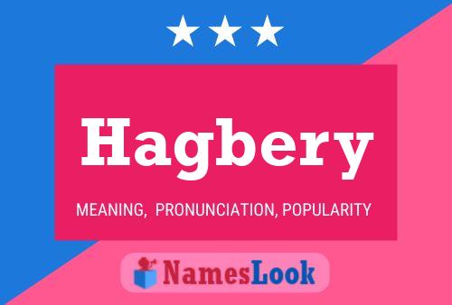 Póster del nombre Hagbery