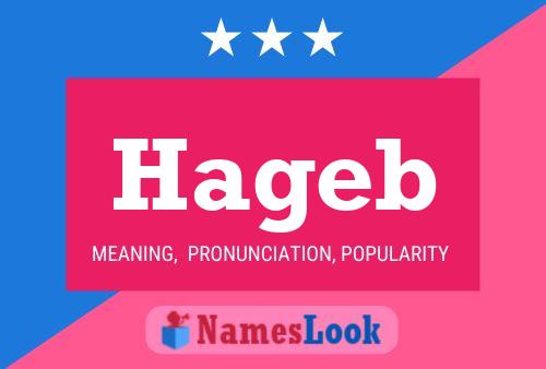 Póster del nombre Hageb