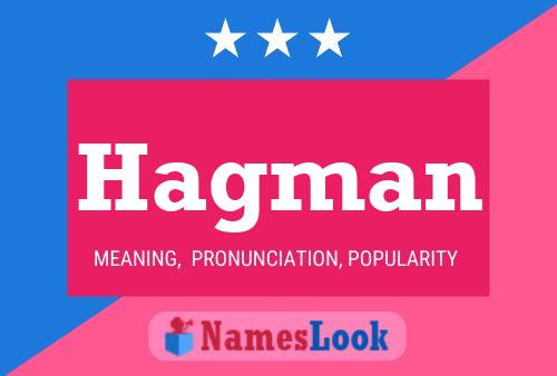 Póster del nombre Hagman