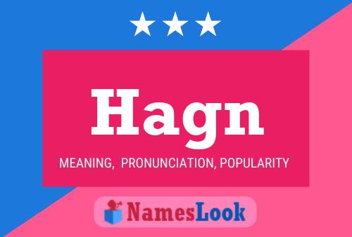 Póster del nombre Hagn