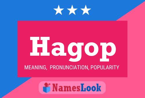 Póster del nombre Hagop