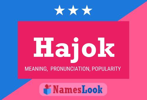 Póster del nombre Hajok