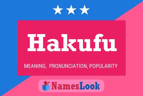 Póster del nombre Hakufu