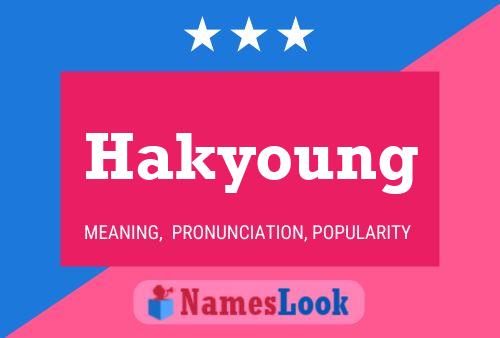 Póster del nombre Hakyoung