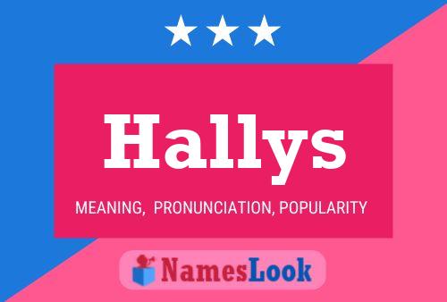 Póster del nombre Hallys