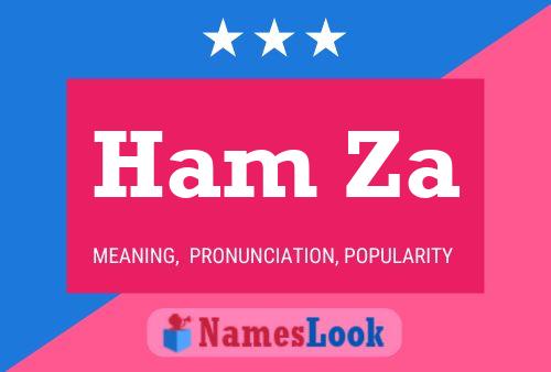 Póster del nombre Ham Za