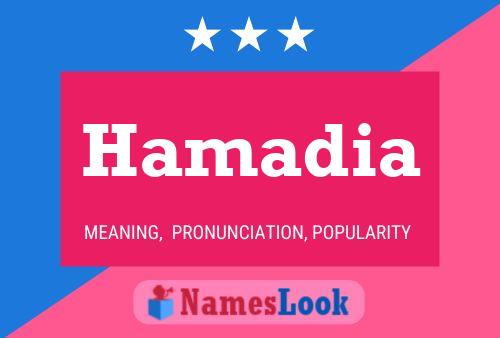 Póster del nombre Hamadia