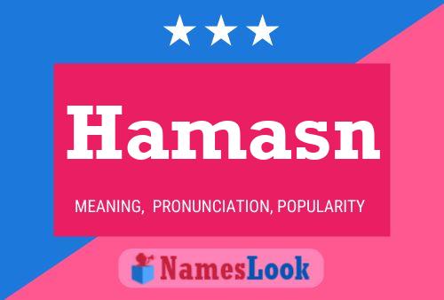 Póster del nombre Hamasn