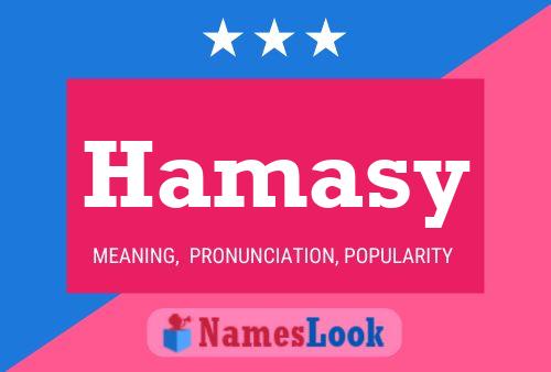 Póster del nombre Hamasy