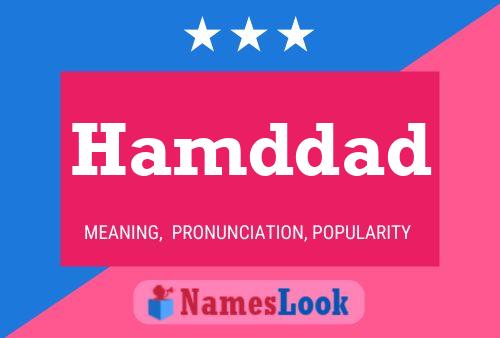 Póster del nombre Hamddad