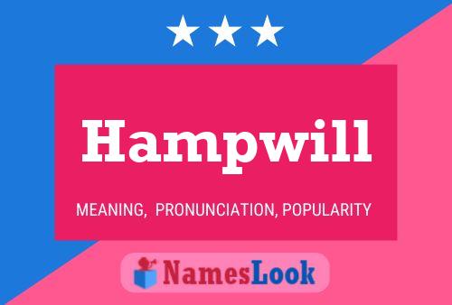 Póster del nombre Hampwill