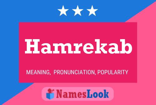 Póster del nombre Hamrekab