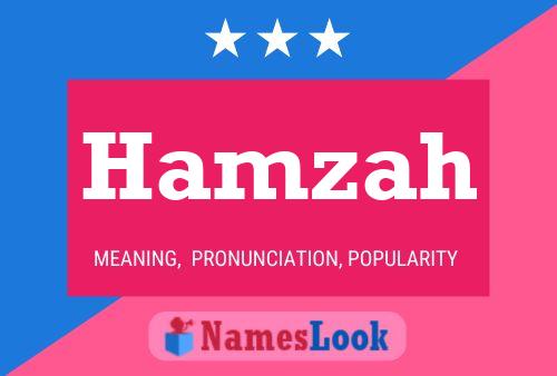 Póster del nombre Hamzah