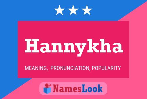 Póster del nombre Hannykha