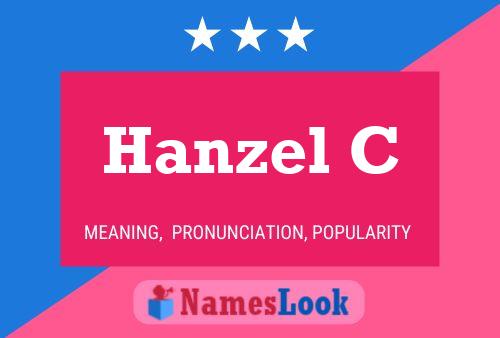 Póster del nombre Hanzel C