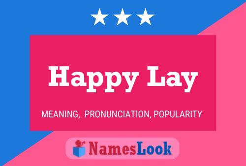 Póster del nombre Happy Lay