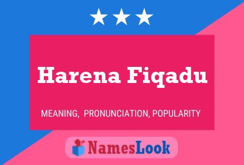 Póster del nombre Harena Fiqadu