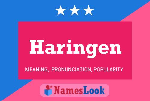 Póster del nombre Haringen