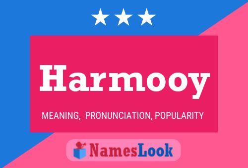 Póster del nombre Harmooy