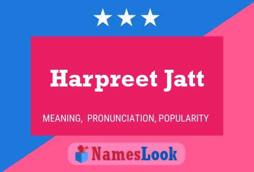 Póster del nombre Harpreet Jatt