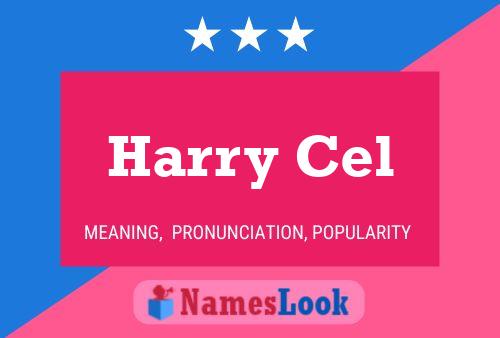 Póster del nombre Harry Cel