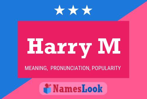 Póster del nombre Harry M