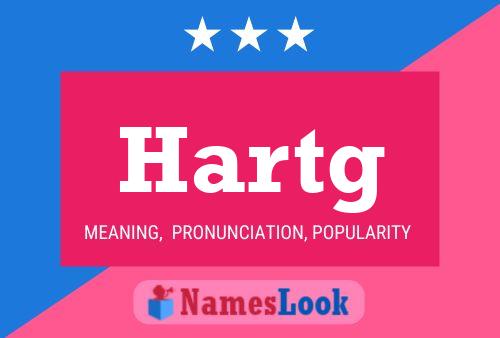 Póster del nombre Hartg