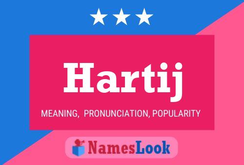 Póster del nombre Hartij