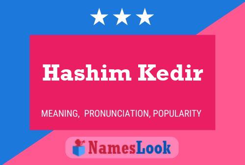 Póster del nombre Hashim Kedir