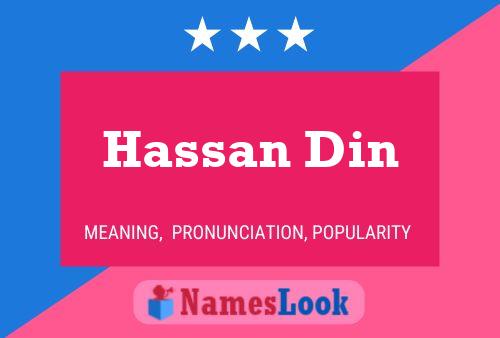 Póster del nombre Hassan Din