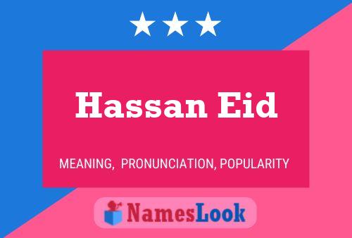 Póster del nombre Hassan Eid