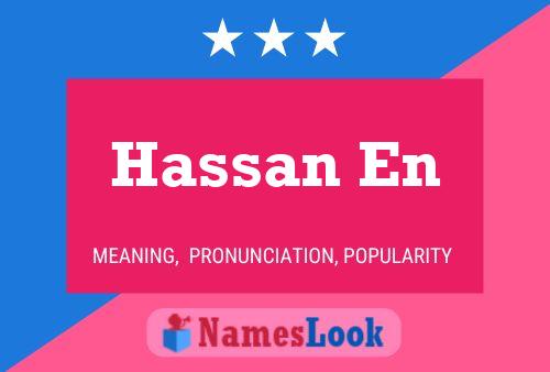 Póster del nombre Hassan En