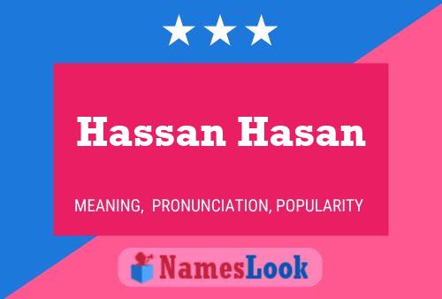 Póster del nombre Hassan Hasan