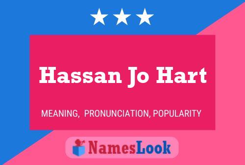 Póster del nombre Hassan Jo Hart