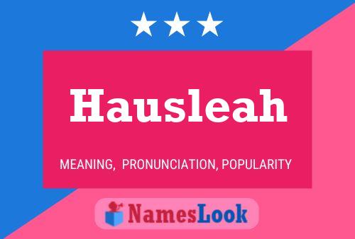 Póster del nombre Hausleah