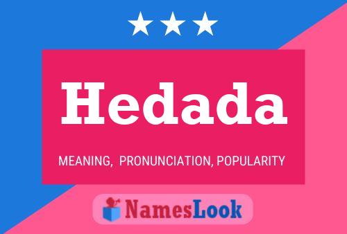 Póster del nombre Hedada