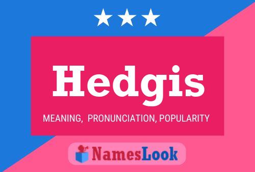 Póster del nombre Hedgis