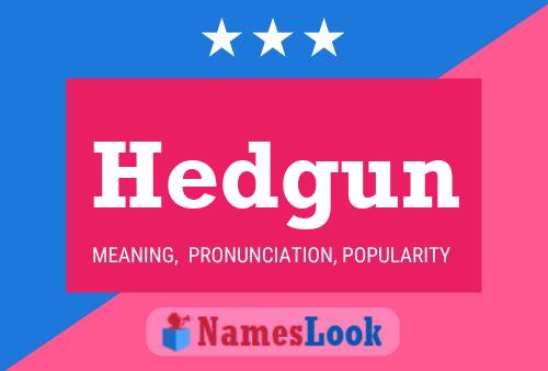 Póster del nombre Hedgun