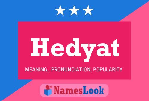 Póster del nombre Hedyat